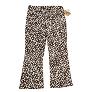 Ivy Jane Black / White Poodle Pants Size 8